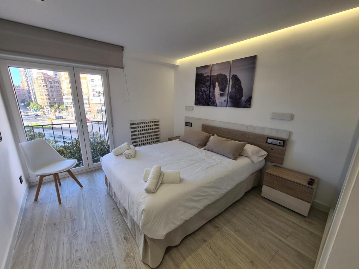 104A Apartamento Para 8 Personas Gijón Eksteriør bilde